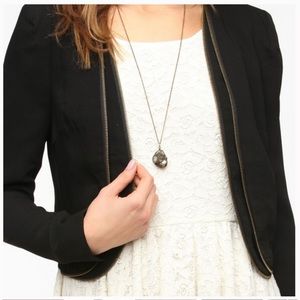 🌻☀️Pins and Needles crop jacket with zipper trim